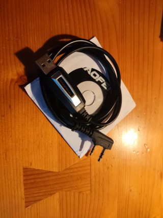 Cable Programación Baofeng USB + CD