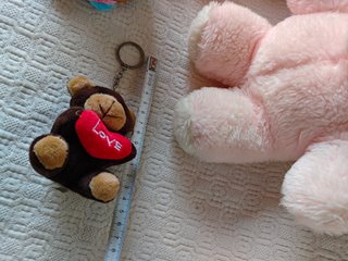 Peluches osos, Beanie Boos y llavero Love