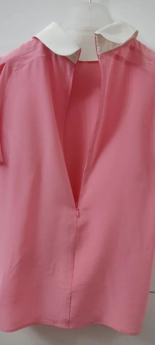 Blusa Pink Miss Sixty con cuello Peter Pan