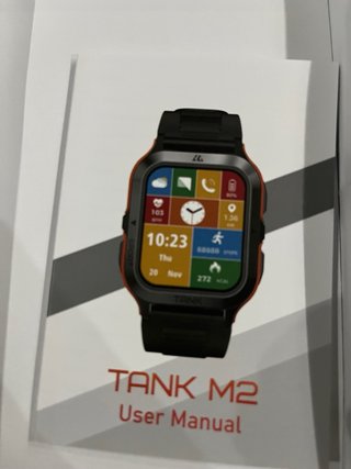 Kospet Tank M2 Smartwatch Grigio/Arancio
