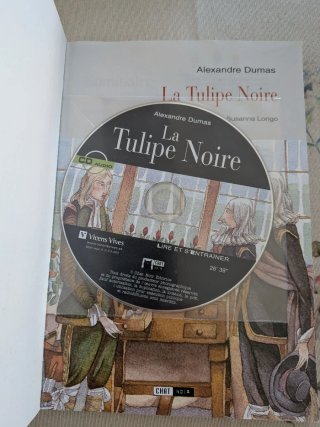 La Tulipe Noire. Livre + CD