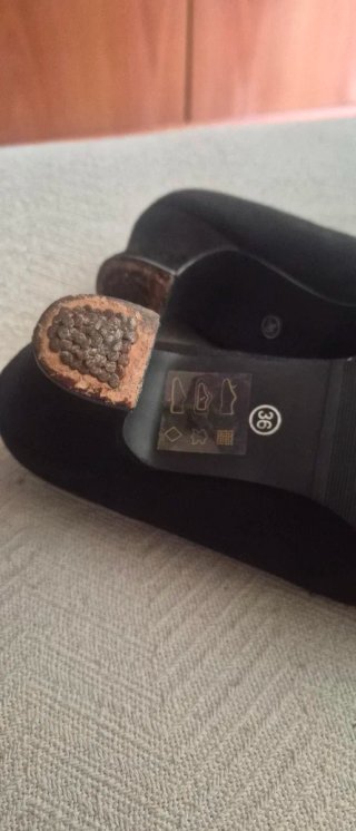 Zapatos de flamenco negros
