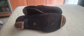 Zapatos de flamenco negros