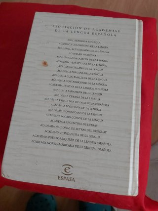 Diccionario de la Lengua Española RAE 2001