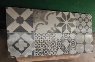 Azulejo Decorativo Estilo Hidráulico x10