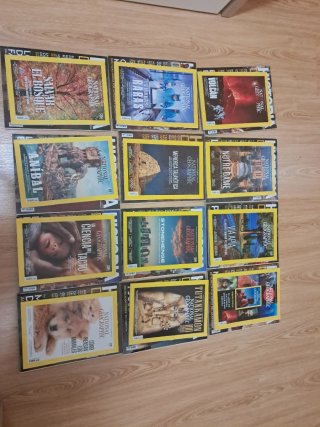 12 revistas National Geographic 2022 + 12 historia