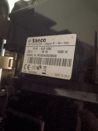 Cafetera Saeco Xelsis Superautomática