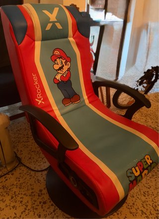 Silla Gaming X Rocker Super Mario 2.1