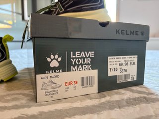 Zapatillas Deportivas Kelme Talla 39