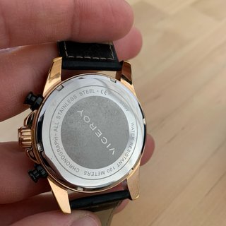 RELOJ VICEROY NEGRO Y DORADO