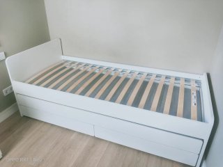 Cama nido IKEA SLAKT con 2 cajones