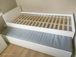 Cama nido IKEA SLAKT con 2 cajones