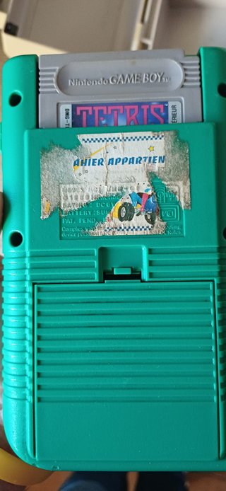 Nintendo Game Boy Verde + Tetris