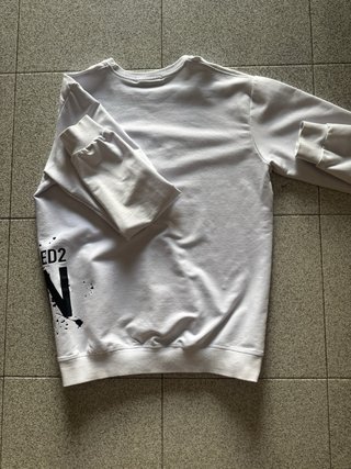 Felpa Dsquared2 Bianca Taglia M