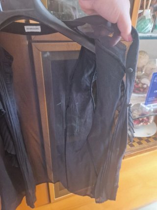 Blusa Intimissimi nera trasparente taglia M