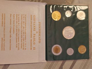 Monedas Vaticano Juan Pablo II 1992