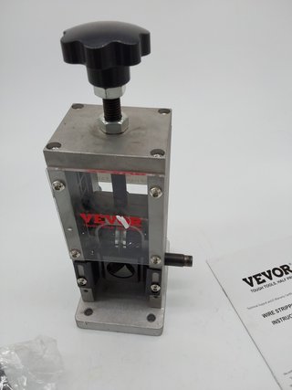 VEVOR Pelacables Manual Marco de Aluminio Peladora de Cable Rango de Calibre de 1,5-25 mm Peladora d