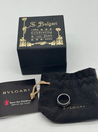 Anillo Bvlgari Save the Children