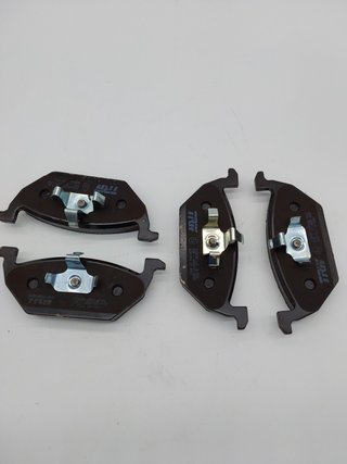 TRW GDB1550 Pastillas de Freno Juego de 4 para Seat Leon II (1P1) 2005-2013 Eje Delantero y otros ve