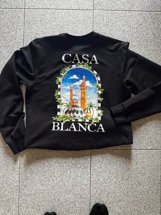 Felpa Casablanca Nera