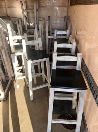 Sillas de Bar Taburetes Madera