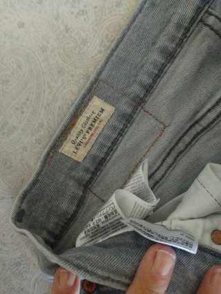 Jeans bambino grigi