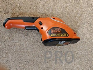 Tijera cortasetos 3.6V litio BLACK+DECKER