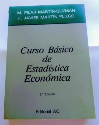Curso básico de estadística económica.