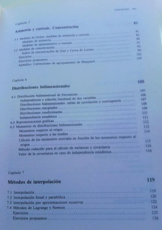 Curso básico de estadística económica.