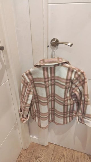 Chaqueta cuadros niña