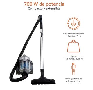 Aspirador de Cilindro Amazon Basics
