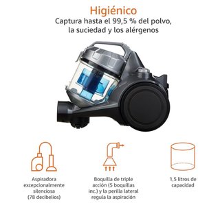 Aspirador de Cilindro Amazon Basics