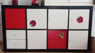 Armario Kallax Ikea 8 Módulos
