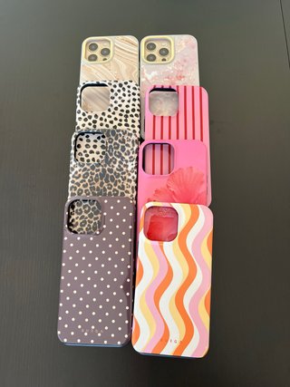 Fundas iPhone 13 Pro Max Burga (en packs de 3)