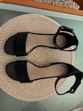 Sandalias Clarks Collection Negras
