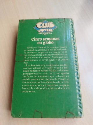Julio Verne. Cinco semanas en globo