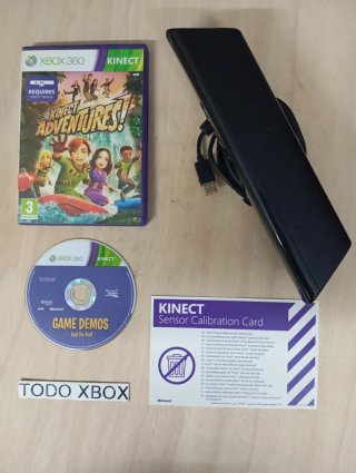 Sensor Kinect Xbox 360 + Kinect Adventures