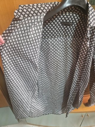 Camicia Jhon Ferrettone fantasia, taglia M