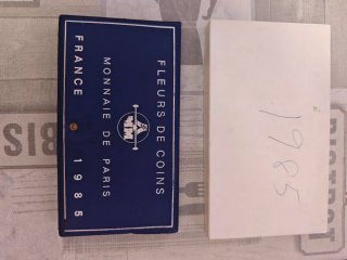 Colección monedas francesas 1983