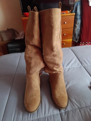 Botas Altas Beige