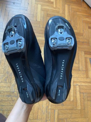 Zapatillas Carretera Van Rysel 100 Negras