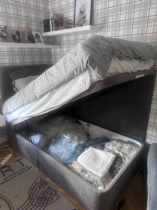 Cama 105 con canapé abatible