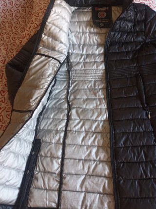 Plumífero Geographical Norway Negro Talla M