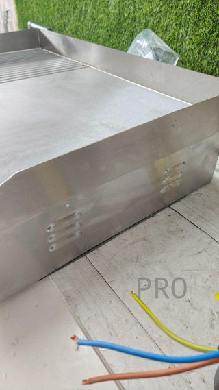 Plancha Eléctrica, 3200 W, Control de Temperatura Ajustable 50 a 300 °C