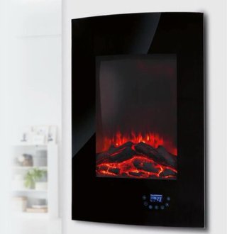Chimenea Eléctrica Decorativa Vertical 1800W Nueva