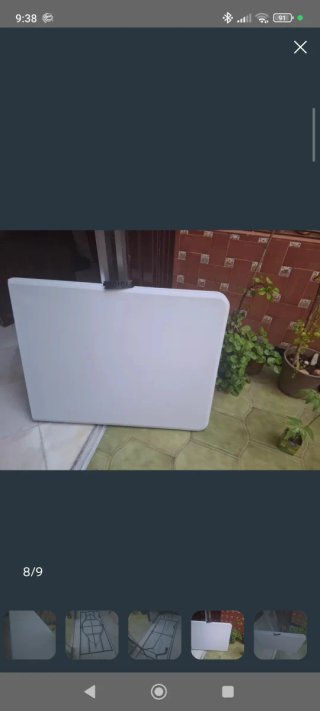Mesa Plegable exterior camping balcon jardin