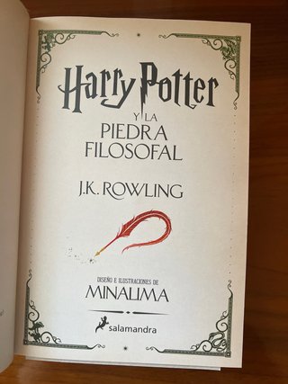 Harry Potter y la piedra filosofal (Ed. Minalim...