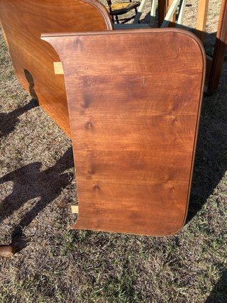 patas y mesa Extensible de Madera Vintage