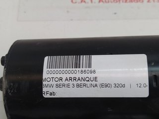 MOTOR ARRANQUE BMW SERIE 3 BERLINA (E90) 320d