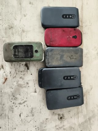 Lote 6 móviles Facitel retro